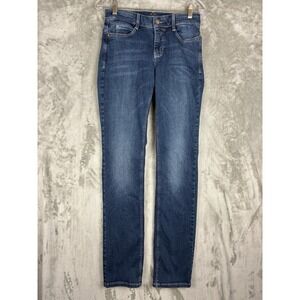 MAC Jeans Dream Womens 34/34 Dark Wash Blue Straight Leg Stretch Denim 0355L
